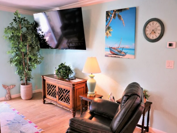 Beach Side of road with Garden View