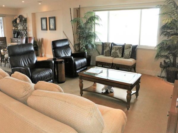 Gulf Front 2 Bedroom Siesta Key Condo with Private Beach