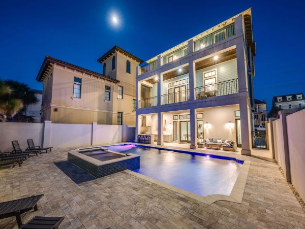 Miramar Beach Luxury Vacation Rental Home with Pool & Full Gulf Views