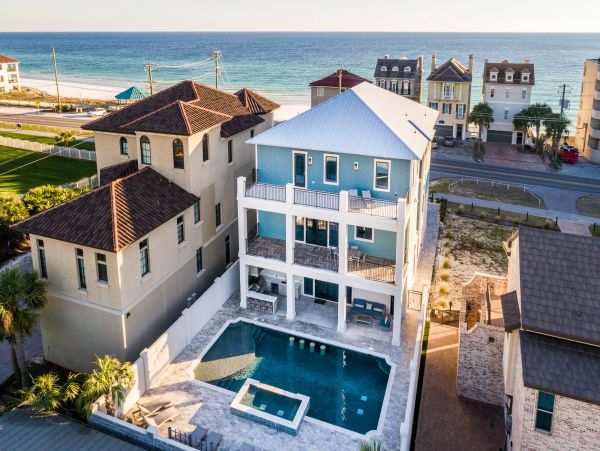 Miramar Beach Luxury Vacation Rental Home with Pool & Full Gulf Views