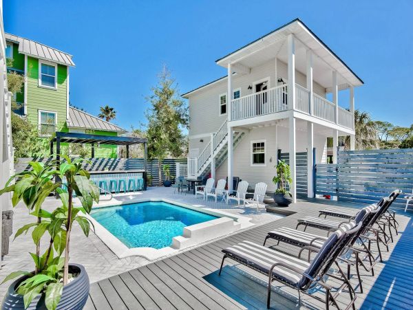 Santa Rosa Beach Luxury Ten Bedroom Vacation Rental Sleeps 37