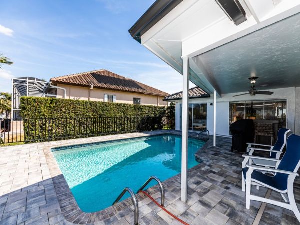 Marco Island Waterfront Three Bedroom Vacation Home
