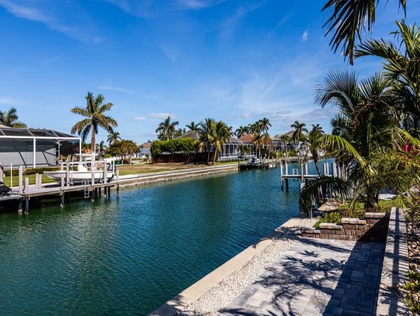 Marco Island Waterfront Three Bedroom Vacation Home