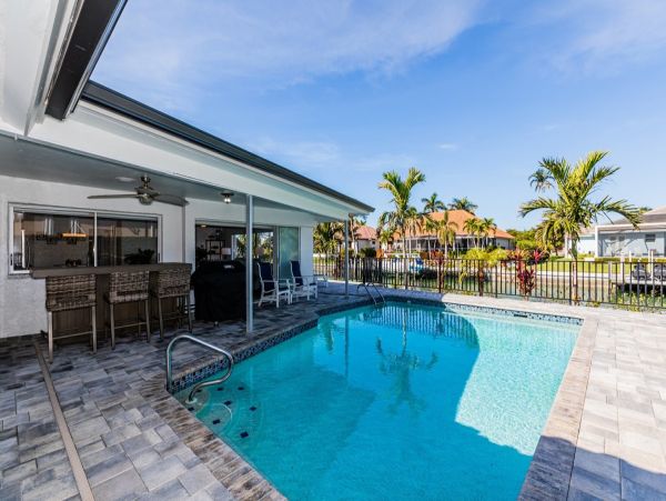 Marco Island Waterfront Three Bedroom Vacation Home