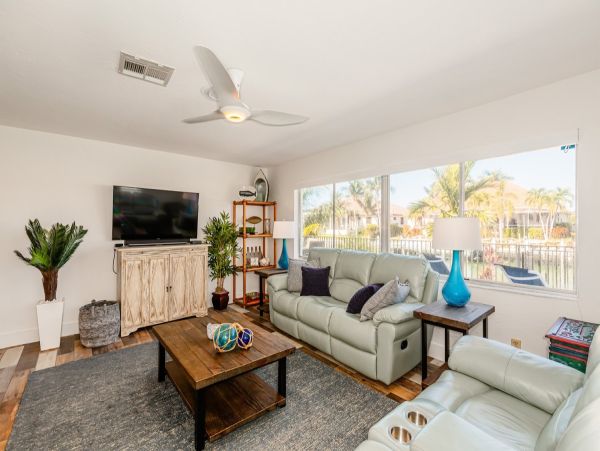 Marco Island Waterfront Three Bedroom Vacation Home
