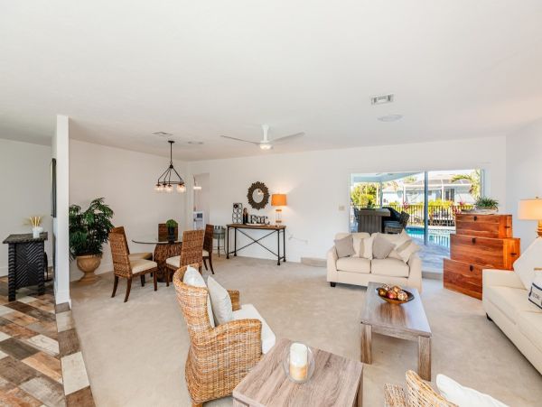 Marco Island Waterfront Three Bedroom Vacation Home
