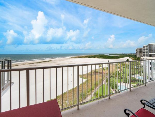 Marco Island Beachfront Two Bedroom Vacation Condo.