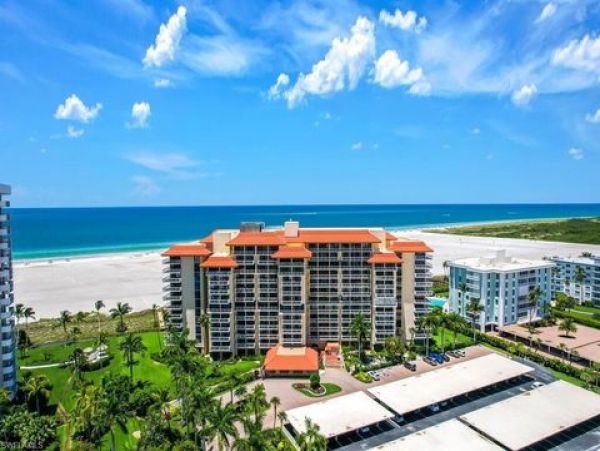 Marco Island Beachfront Two Bedroom Vacation Condo.