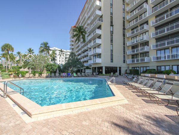 Marco Island Beachfront Two Bedroom Vacation Condo.