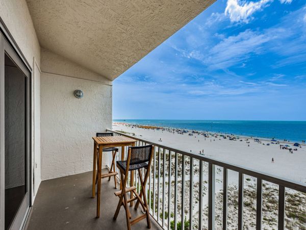 Gulf Front Clearwater Vacation Condo Gulf Views 2 Bedrooms