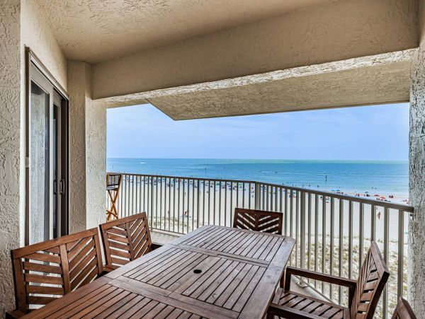 Gulf Front Clearwater Vacation Condo Gulf Views 2 Bedrooms