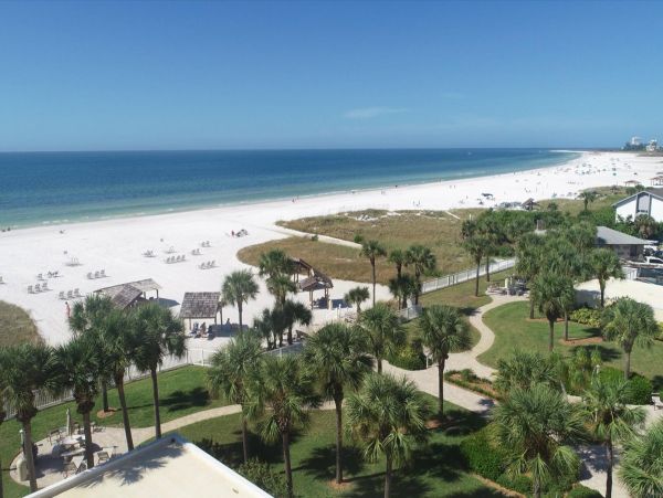 Gulf Front Two Bedroom Siesta Key Vacation Condo