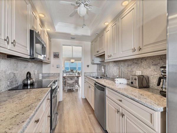Siesta Key Beachfront Vacation Rental Updated 2-Bedroom Gulf View Condo
