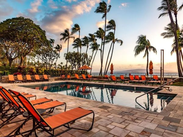 Wailea Luxury Beach Path and Five Star Amenities