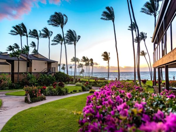 Wailea Luxury Beach Path and Five Star Amenities