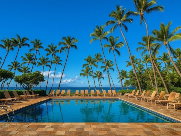 Wailea Luxury Beach Path and Five Star Amenities