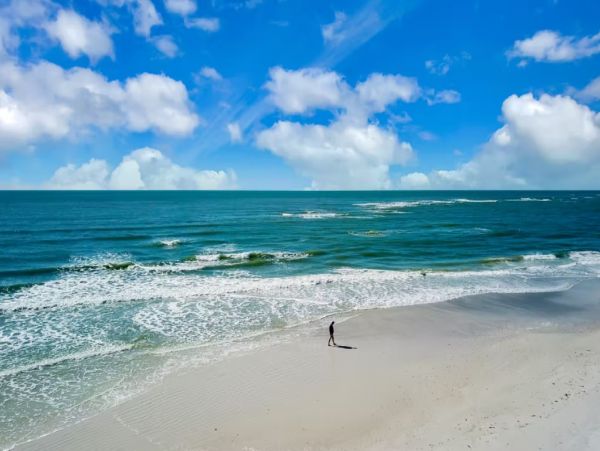 Longboat Key Beachfront One Bedroom Condo Partial Gulf Views