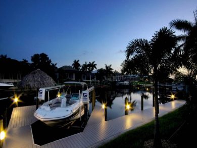 Cape Coral Canal Front Four Bedroom Vacation Home