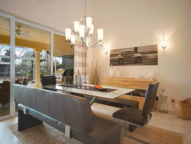 Cape Coral Canal Front Four Bedroom Vacation Home