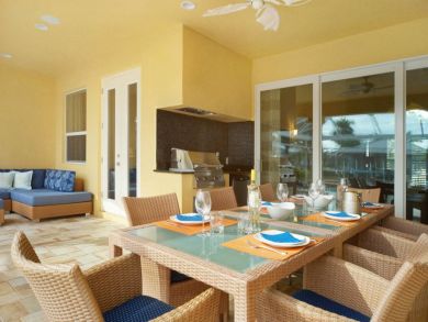 Cape Coral Canal Front Four Bedroom Vacation Home