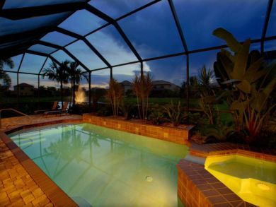 Cape Coral Luxury Vacation Rental Home Four Bedrooms
