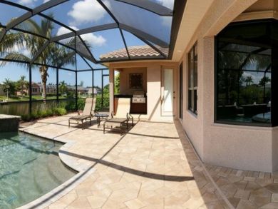 Canal Front 4 Bedroom Home with Private Pool in Cape Coral