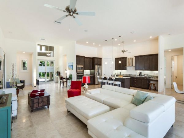 Waterfront Cape Coral Modern Villa Four Bedroom
