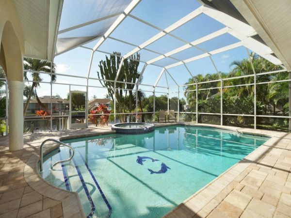 Water View Cape Coral Vacation Home Three bedroom