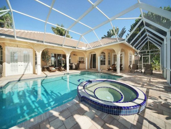 Water View Cape Coral Vacation Home Three bedroom
