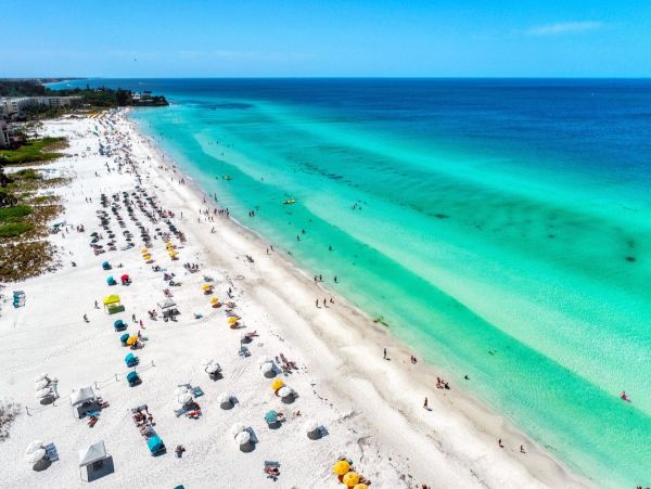 Siesta Key Great Value Two Bedroom Condo Partial Gulf View