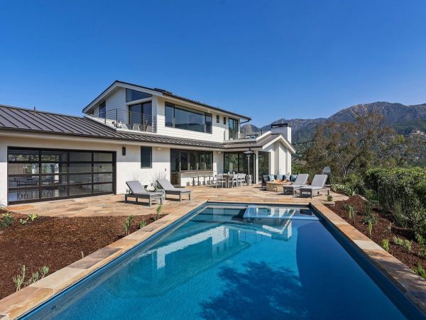 Luxury Santa Barbara Rental with Panoramic Mountain Views