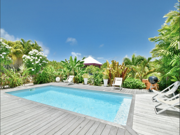 Three Bedroom Charming Villa in Guadeloupe Walk to Beach