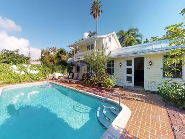 Charming Key West Three Bedroom Vacation Home with Pool