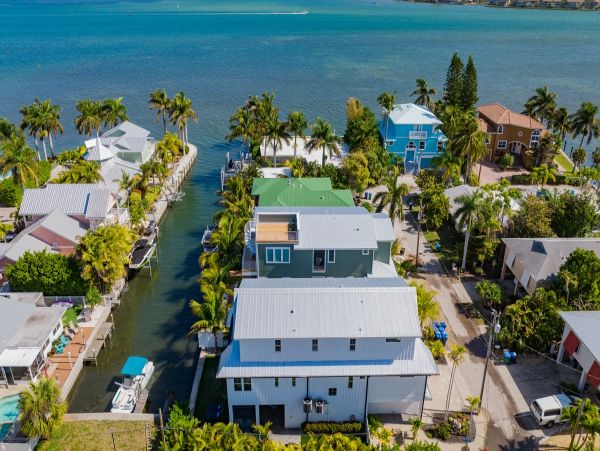 Luxury Seven Bedroom Bradenton Beach Rental Home Canal Views