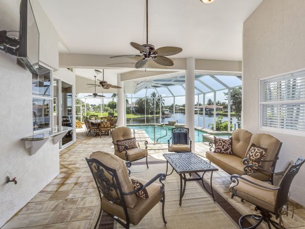Cape Coral Vacation Home With Private Pool Sleeps 12 Guests