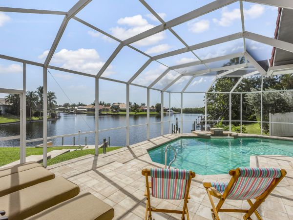 Cape Coral Vacation Home With Private Pool Sleeps 12 Guests