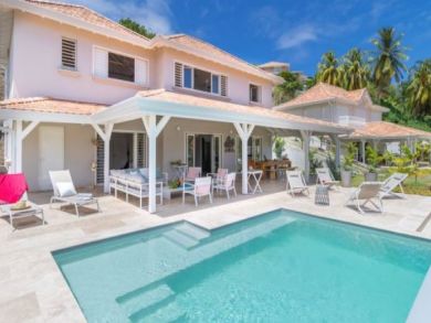 Four Bedroom Martinique Vacation Pool Villa Sleeps 11 Guests