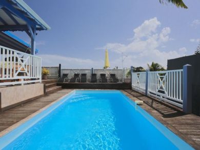 Guadeloupe Vacation Home Rental Sleeps Ten Guests.