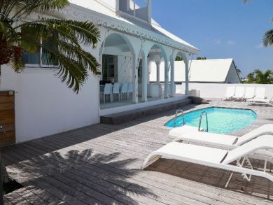 Guadeloupe Eight Bedroom Vacation Home Rental Ocean View