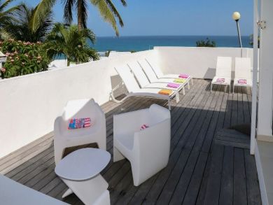 Guadeloupe Eight Bedroom Vacation Home Rental Ocean View