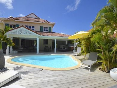 Guadeloupe Vacation Home Sleeps Ten Guests.