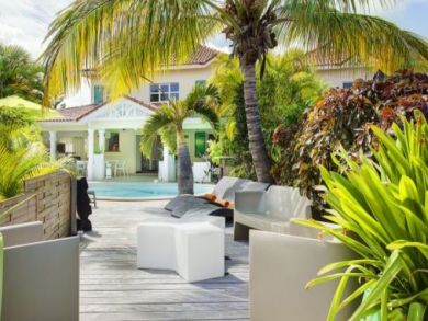 Guadeloupe Vacation Home Sleeps Nine Guests.