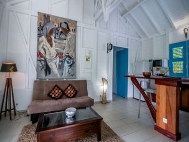 Guadeloupe Vacation Home Sleeps Two Guests.