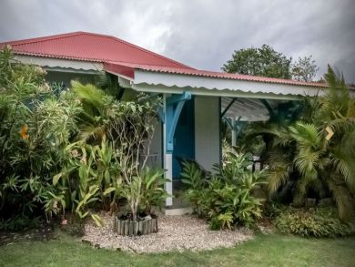 Guadeloupe Vacation Home Sleeps Two Guests.