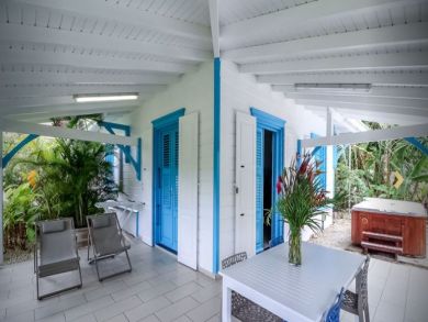 Guadeloupe Vacation Home Sleeps Two Guests.