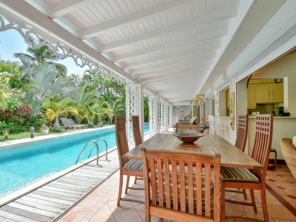 Guadeloupe Four Bedroom Walk to Beach Vacation Home