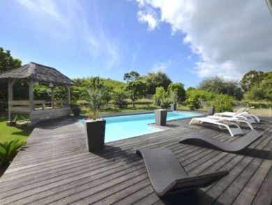 Guadeloupe Vacation Home Rental Sleeps Eight Guests.