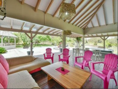 Guadeloupe Vacation Home Rental Sleeps Eight Guests.