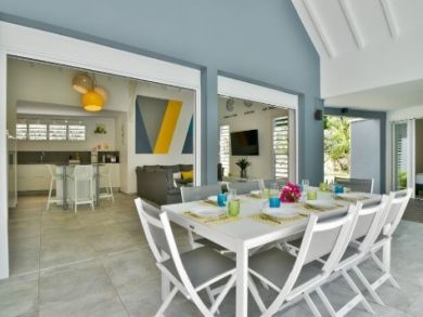Guadeloupe Luxury Vacation Home Rental Sleeps Eight Guests