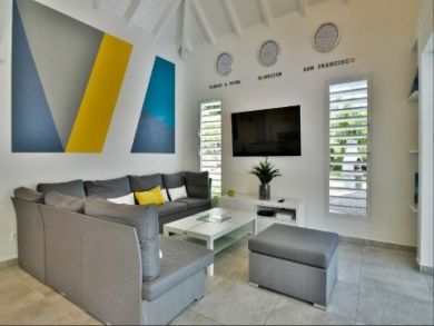Guadeloupe Luxury Vacation Home Rental Sleeps Eight Guests